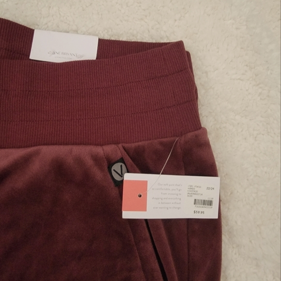 Livi Velour Joggers - Picture 3 of 5